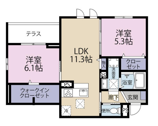 ASHA NOORの間取り