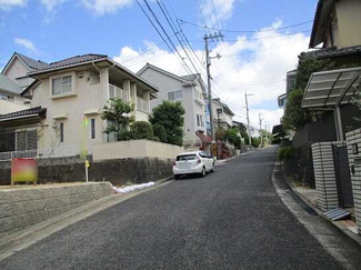 【前面道路含む現地写真】 | 広島市西区井口台３丁目 井口台パークタウン