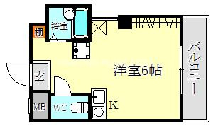 サンビレッジ塩屋の間取り
