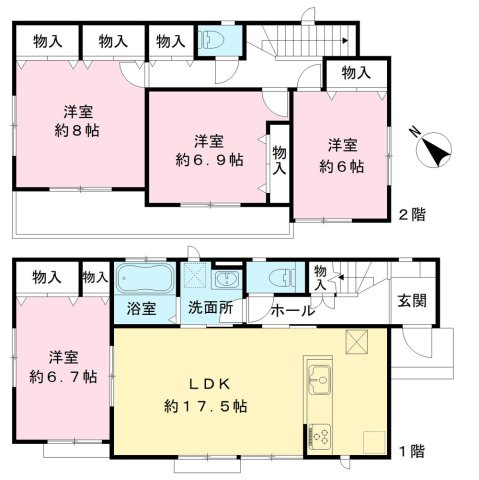 つくば市筑穂二丁目中古戸建の画像