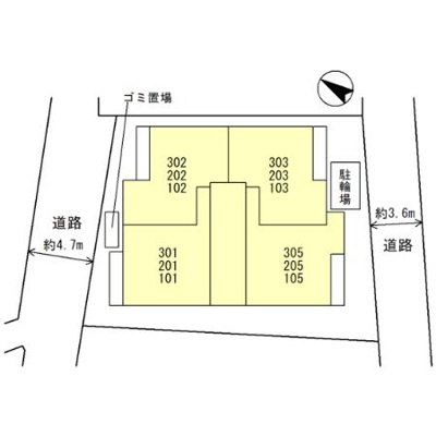 【区画図】 | ブラン・キューブ