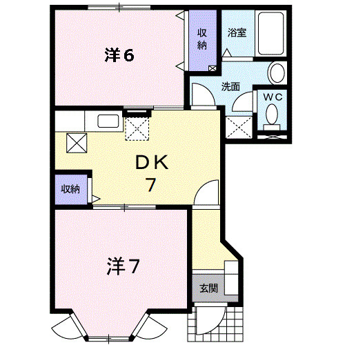 【間取り】 | ノーブル・ハイムⅡ