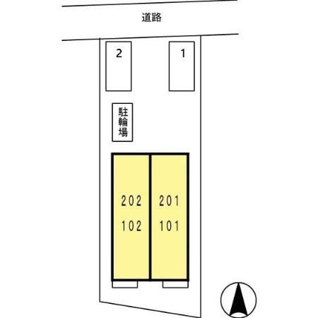 ソレイユの区画図