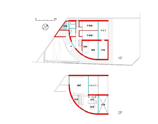 鴻巣市袋　中古戸建の間取り