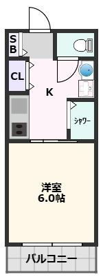 【間取り】 | 千里丘ビル