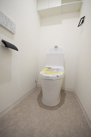 ブランズ文京本駒込のトイレ|ブランズ文京本駒込：ウォシュレット機能付きトイレです！