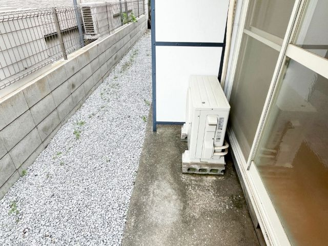 グレースあきつのバルコニー