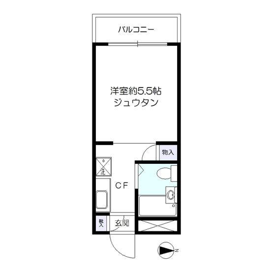 【間取り】 | 美和プラザ高井戸