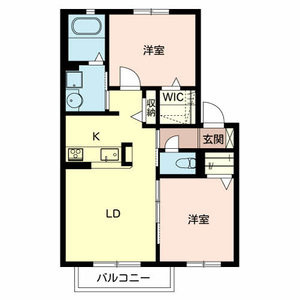 シャーメゾン鈴の宮 の間取り