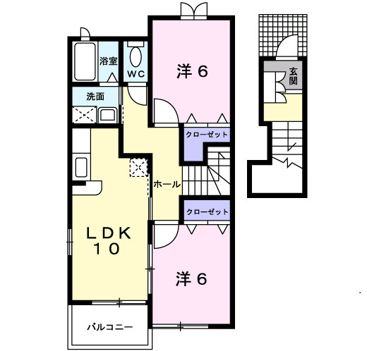 サニーヒルの間取り