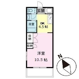 エムステージ伊山の間取り
