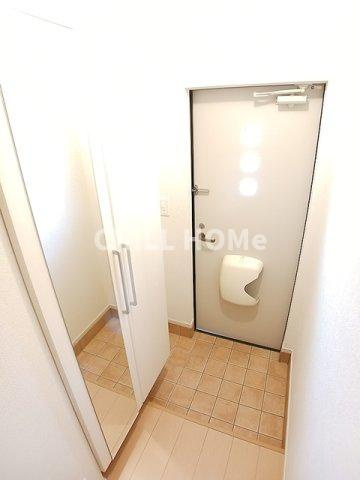 グリーン　テラスＡの玄関|当社、チルホームのHPもご覧ください(^^)/物件情報多数♪