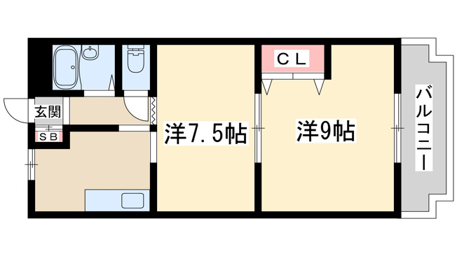 【間取り】 | 第2シャトータカシマ