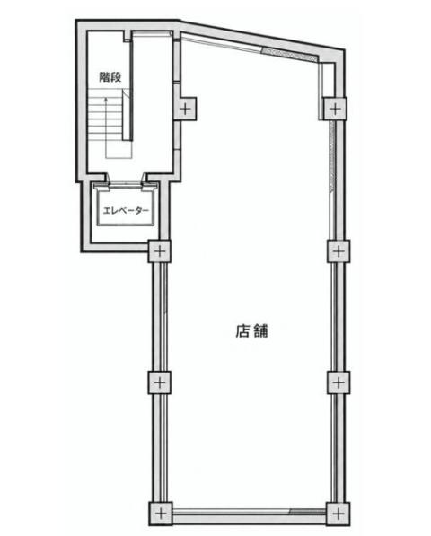 台東区上野３丁目の店舗事務所