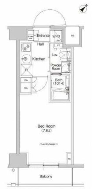プラウドフラット登戸の間取り