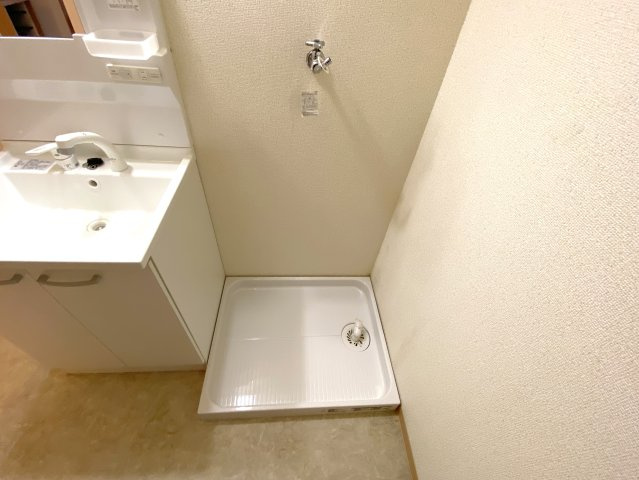 エバールミナスの設備|洗濯機置き場