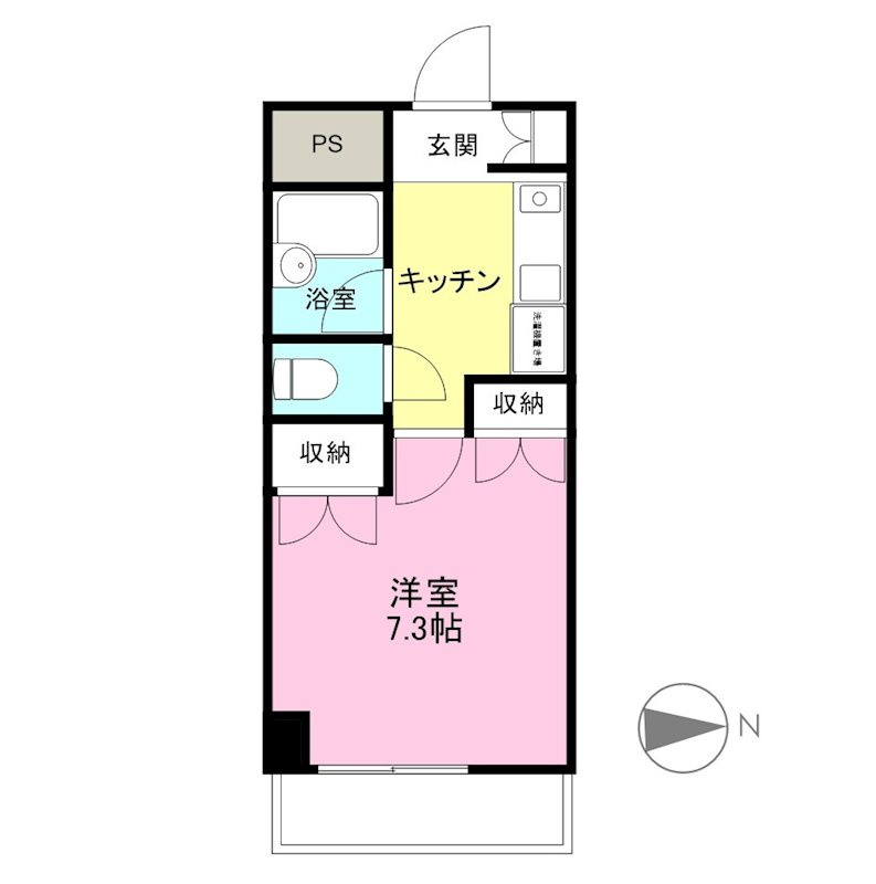 第2渡辺ビルの間取り