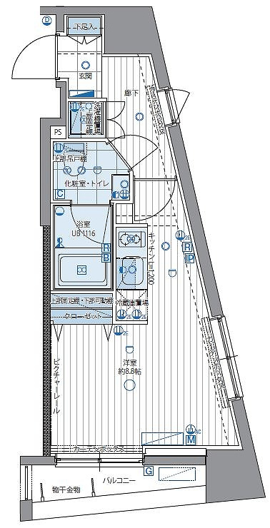 パティーナ三田台の間取り