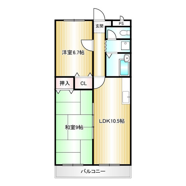 ラフォーレ林の間取り