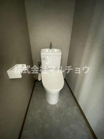 クイーンズコートNのトイレ|シンプルで使いやすいトイレです