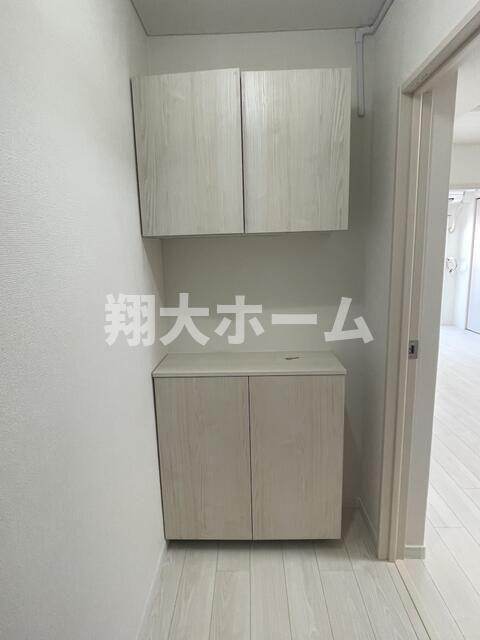 泰華マンションの玄関