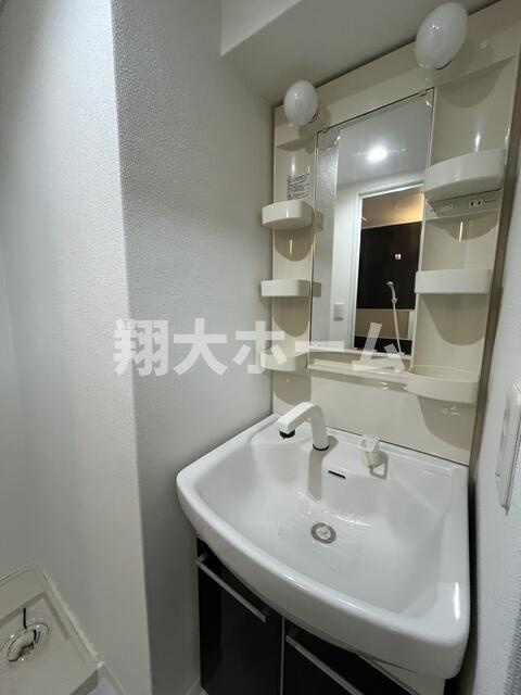 泰華マンションの洗面所