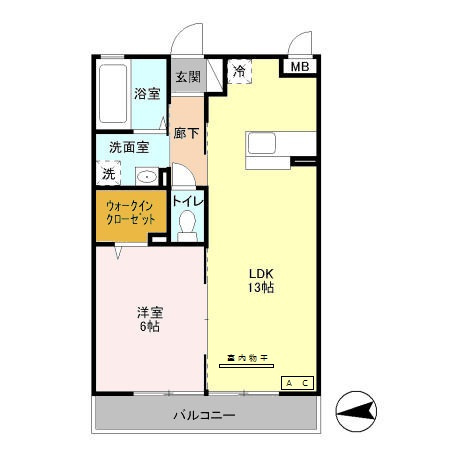 エバーグレイスの間取り