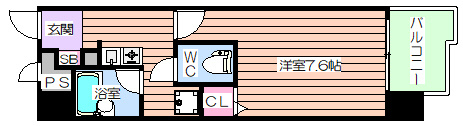 【間取り】 | プレサンス新大阪