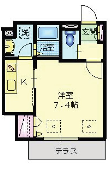 ドエル糀谷の間取り|間取り