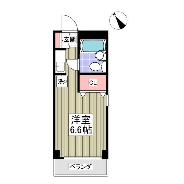 エアステ東船橋の間取り