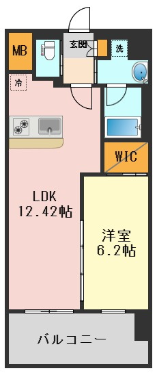 プレジオ新小岩EUROの間取り