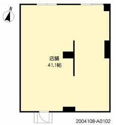 シャーメゾン今宿、A0102の間取り