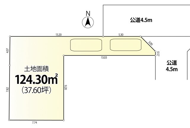 練馬区高松6丁目　土地37坪×生活快適エリア　低層エリアの限定1棟の土地図|お好きなハウスメーカーで建築したい方は、土地価格+200万円にて条件外し対応可能です♪
是非、お気軽にお問合せください♪