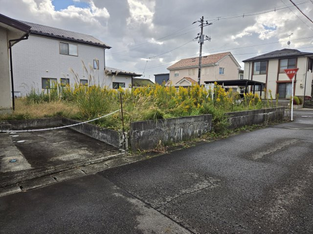 秋田市広面　売地の外観