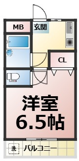 【間取り】 | アラカワハイツ清住