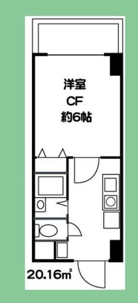 クオーレ青葉台の間取り