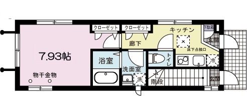 ミナトキハウス の間取り|間取りです。