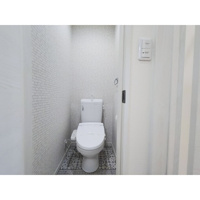 ゆったりとした空間のトイレです
