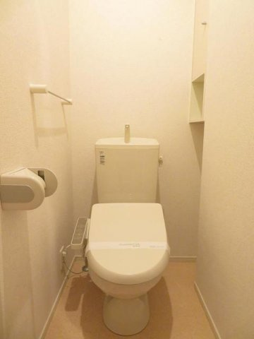 トイレもきれいです