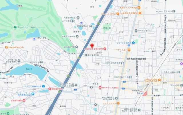 見付山２丁目戸建 の地図