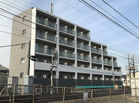 レアレジデンス稲毛の外観