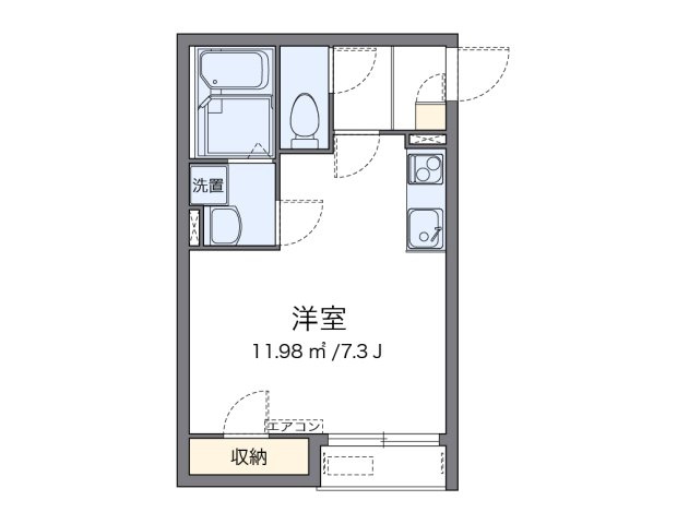 代表的な間取のため実際の間取とは異なる場合があります