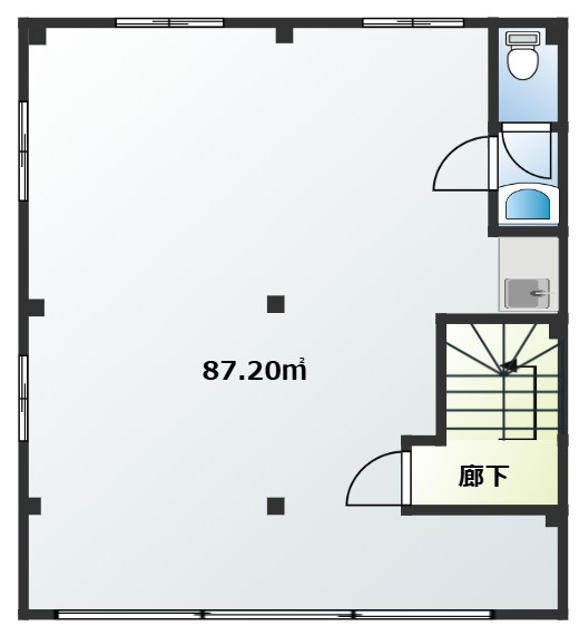 宇山ビルの間取り