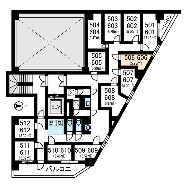 日興池袋ビル（旧トウセン池袋ビル）の間取り