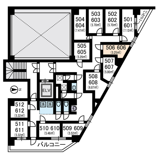 日興池袋ビル（旧トウセン池袋ビル）の間取り