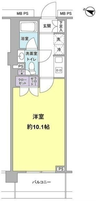 アプローズ大泉学園ガレリアの間取り