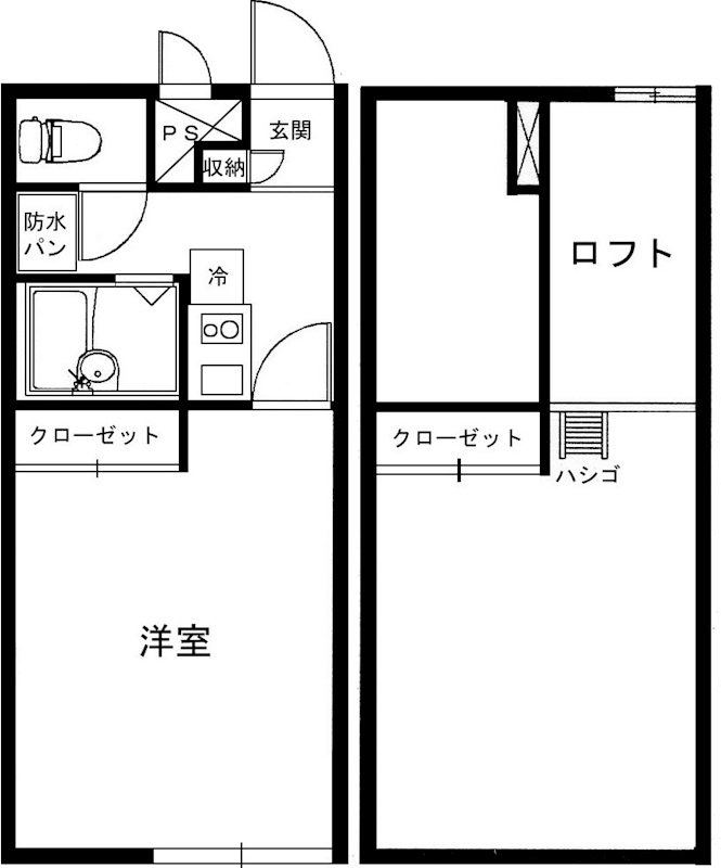 メインシティガーデン フォルトゥーナの間取り