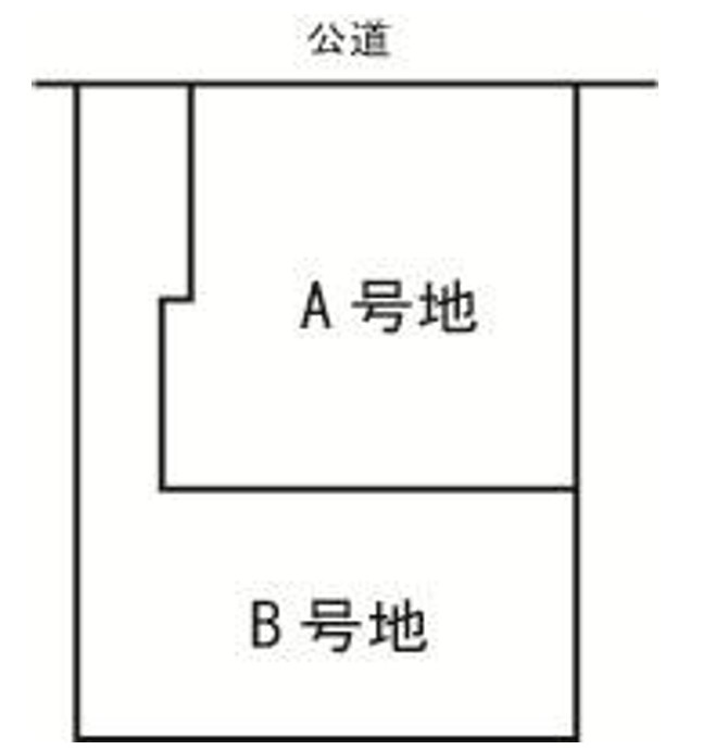神戸市西区竹の台1丁目　A号棟　新築戸建のその他|全2棟！区画図です