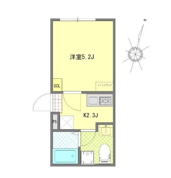 Vieta西小岩の間取り