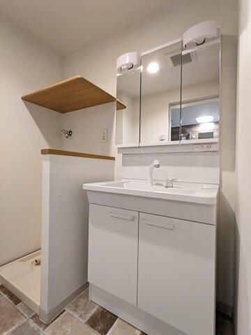 グリーンパーク東日本橋の洗面所